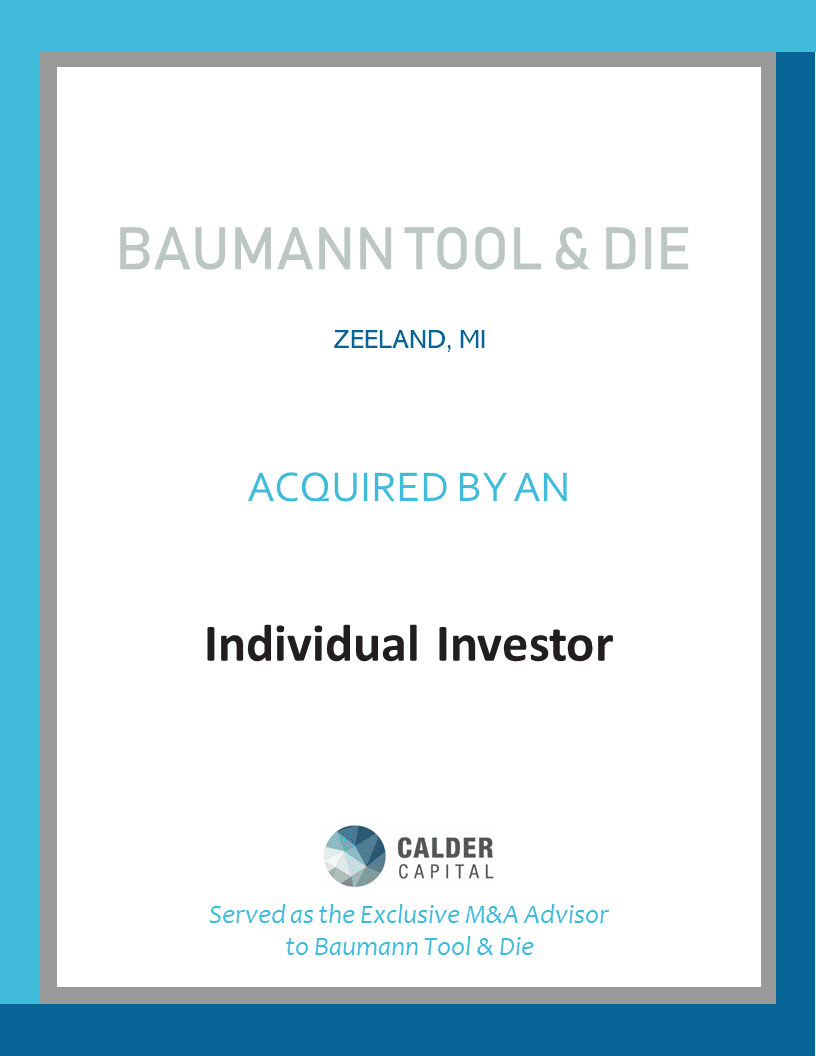 Baumann Tool & Die Tombstone Baumann Tool & Die Tombstone