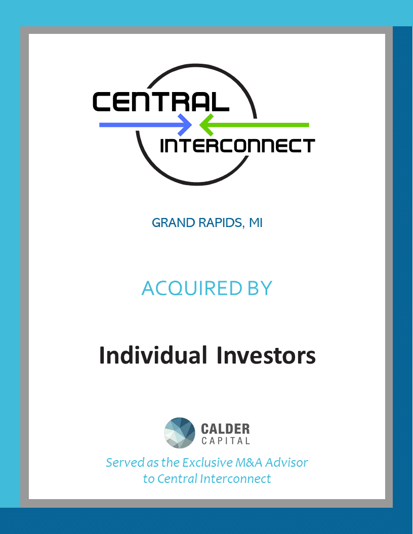 Central Interconnect Tombstone Central Interconnect Tombstone