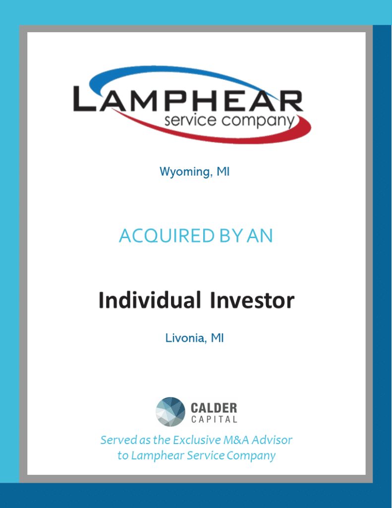lamphear service company acquired