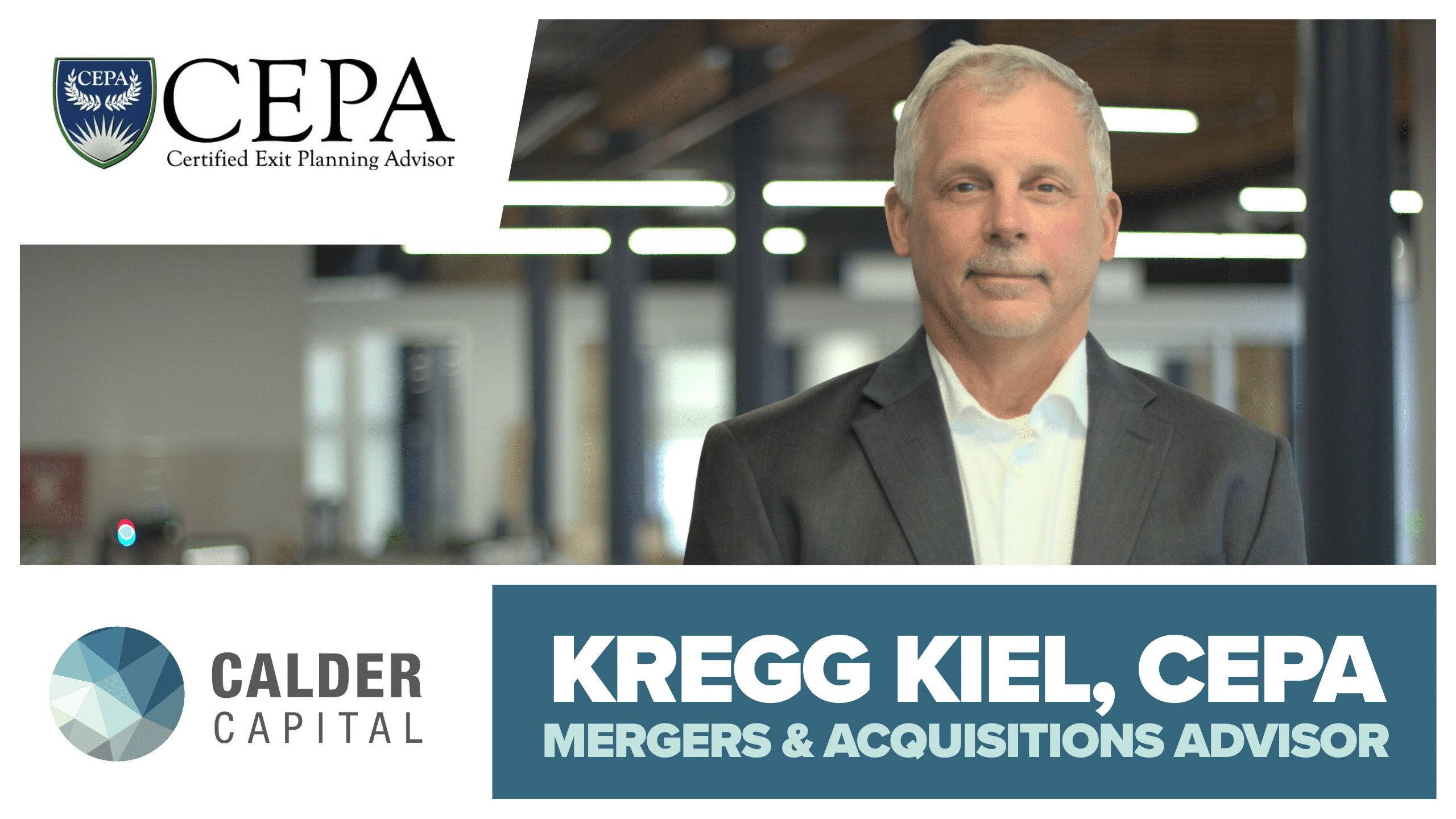 Calder Capital Advisor, Kregg Kiel, Earns CEPA Credential