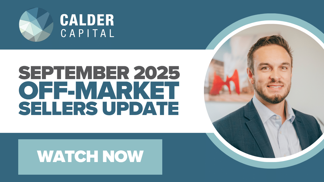 September 2025 Off-Market Sellers Update
