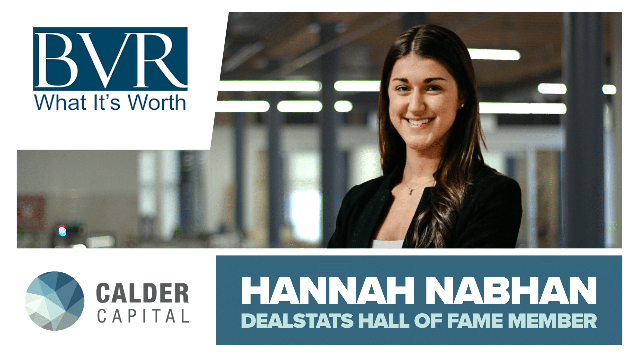 Calder Capital’s Hannah Nabhan Inducted into DealStats Hall of Fame for 2025