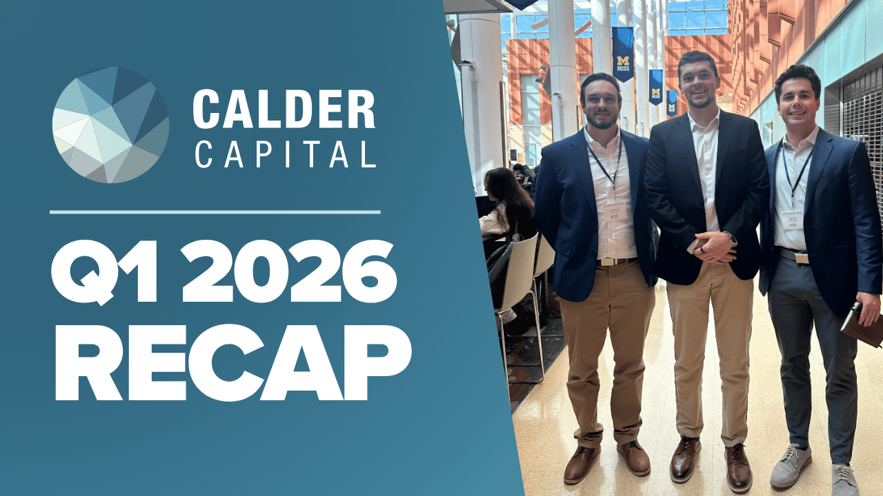 Calder Capital & SBDA Kick Off 2026 with Strong Q1 Performance, Continuing Record Momentum
