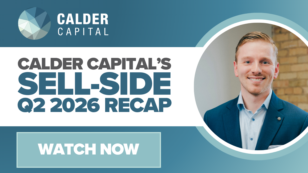 Calder Capital: Q2 2026 Sell-Side M&A Recap