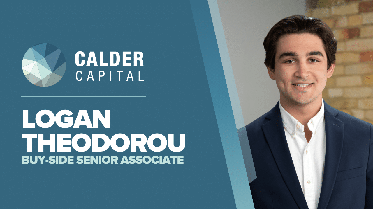 Calder Capital Announces Promotion of Logan Theodorou to Buy-Side Senior Associate