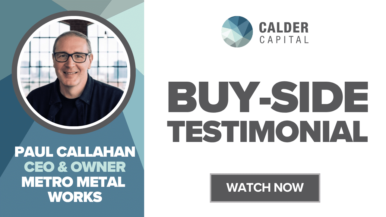 Buyer Testimonial: Paul Callahan, Metro Metal Works 